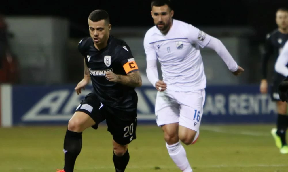 Άνετος στη Λαμία ο ΠΑΟΚ με Τζόλη και με... φαουλάρα του Βιεϊρίνια